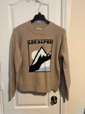 Universal Thread Beige Knit Sweater with Branded Tag